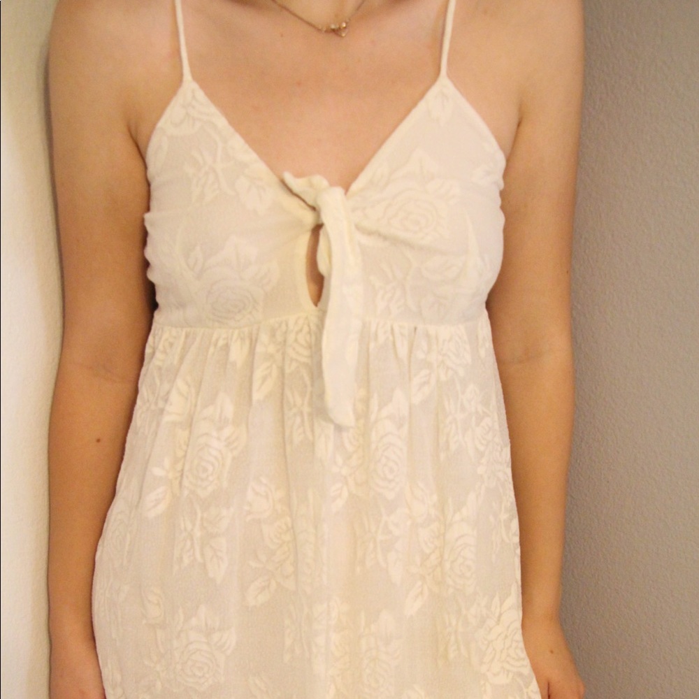 While dress